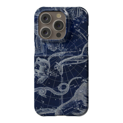 Blue and White Constellations Phone Case